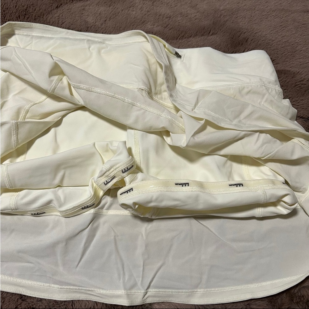 Lululemon Pace Rival Skirt Tall size 8 Lemon sorbet NWT - Picture 3 of 6